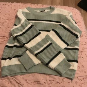 stripped sweater